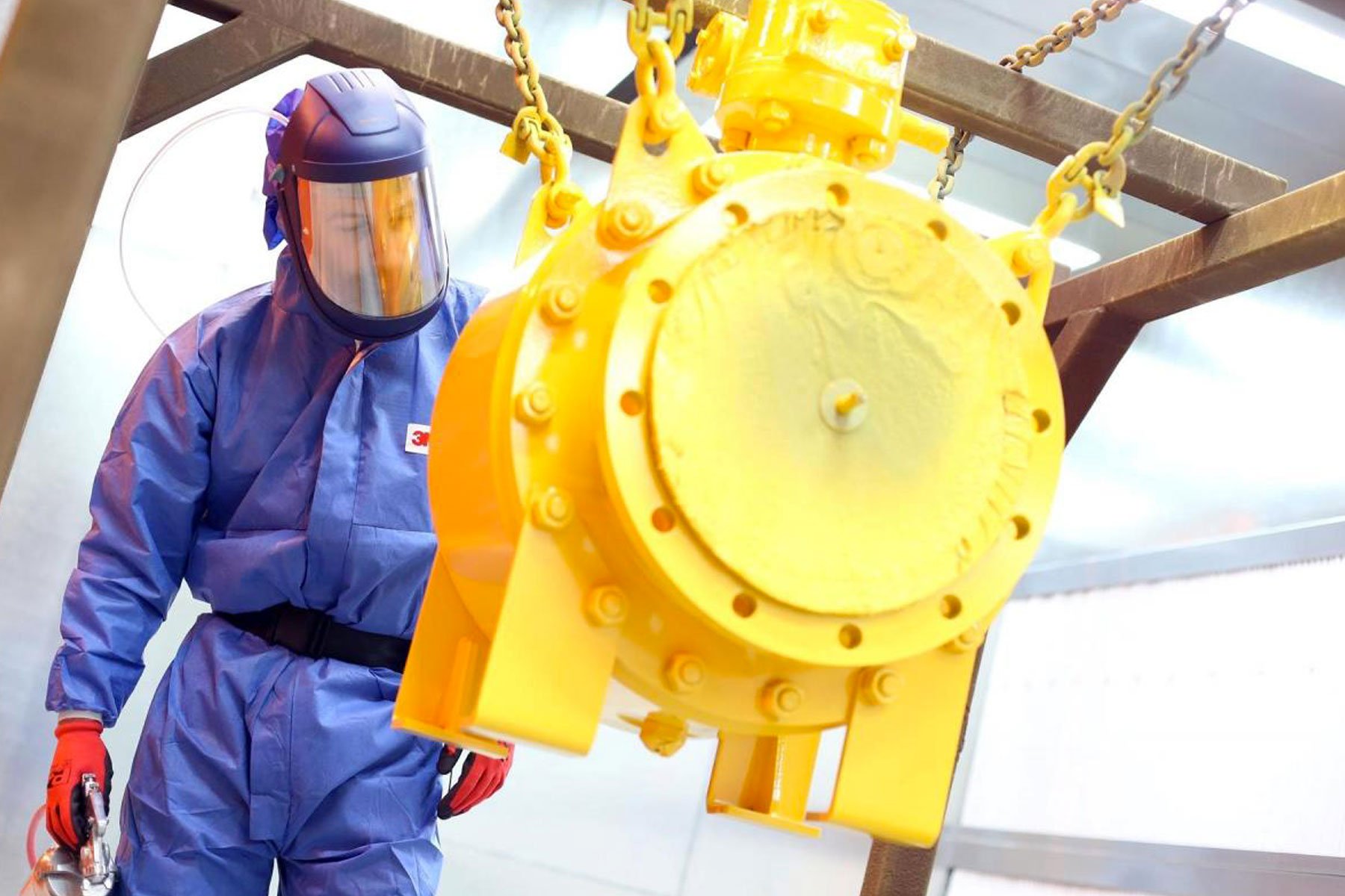 Wet Spray Painting Almit Group